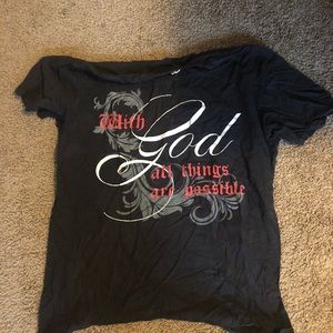 With God all things are possible T-shirt